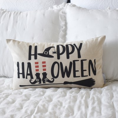 Happy Halloween Pillow Cover