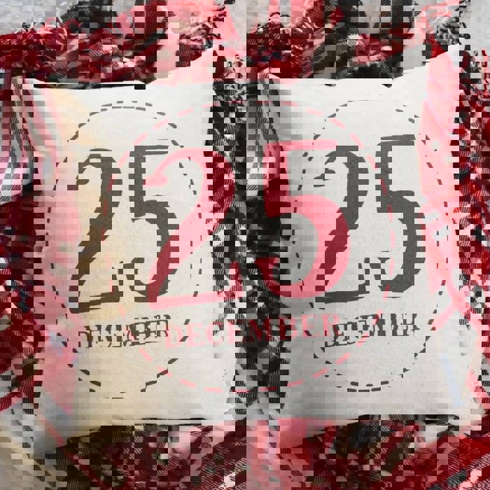 Christmas Pillow Cover Merry Christmas Pillow Christmas Decor Vintage Christmas December 25 Christmas Pillow