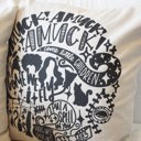  Amuck Amuck Amuck Pillow Cover | Hocus Pocus Sanderson Sisters Halloween Throw Pillow | Witchy Farmhouse Cushion | Spooky Fall Home Decor