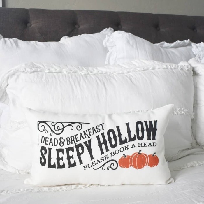 Sleepy Hollow Halloween Pillow Cover