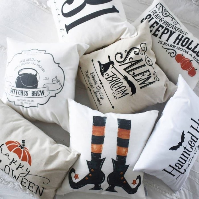 Sleepy Hollow Halloween Pillow Cover
