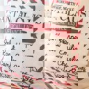  Santa's Official Nice List, Christmas Gift, Christmas Pillow