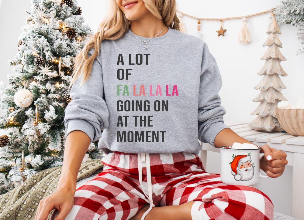 Swifty Christmas Sweatershirt- FALALALA