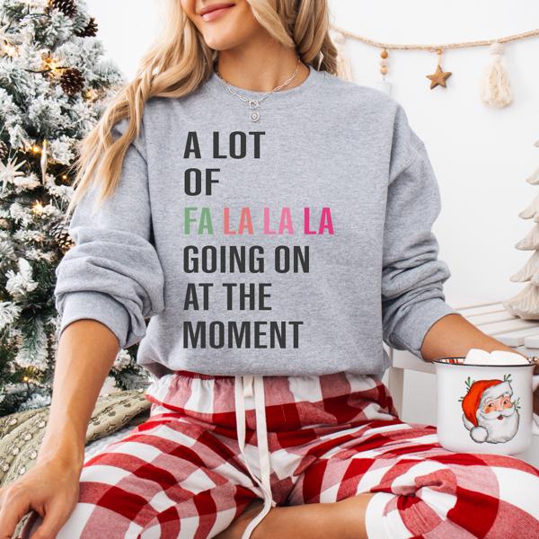 Swifty Christmas Sweatershirt- FALALALA