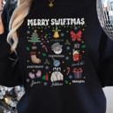  Swifty Christmas Sweatshirt- Merry Swiftmas