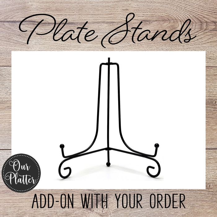 Personalized Family Platter – Custom Holiday Serving Tray, Boxwood Berry Design, Dishwasher Safe Kitchen Gift