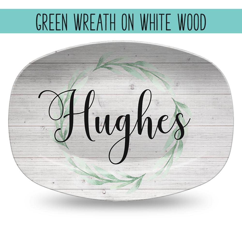 Custom Farmhouse Personalized Platter