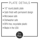  Santa Cookie Plate | Personalized Cookies for Santa & Carrots for Reindeer Plate |  Christmas Eve Holiday Keepsake | Santa Plate for Kids