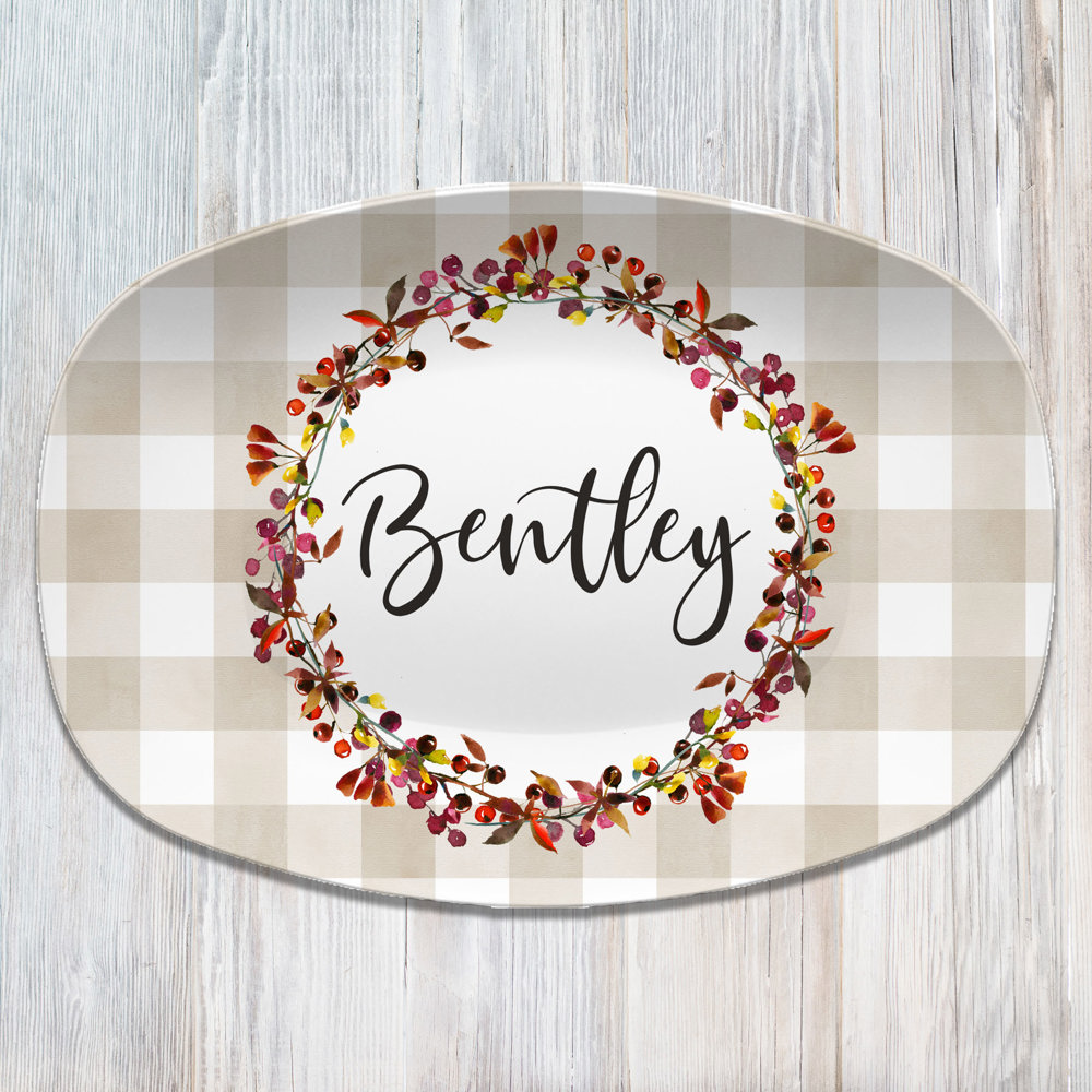 Fall Personalized Platters | Hostess Gifts, Family Celebrations, Thanksgiving Decor