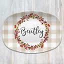  Fall Personalized Platters | Hostess Gifts, Family Celebrations, Thanksgiving Decor