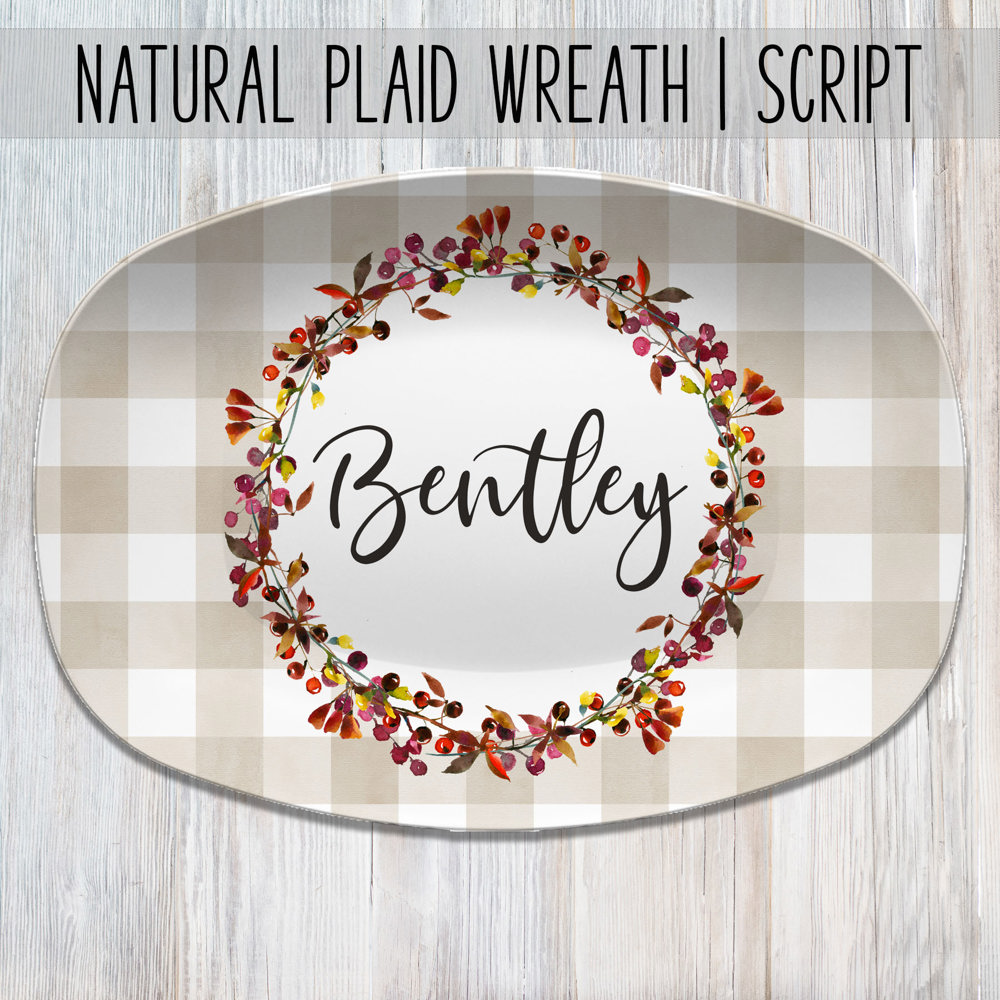 Fall Personalized Platters | Hostess Gifts, Family Celebrations, Thanksgiving Decor