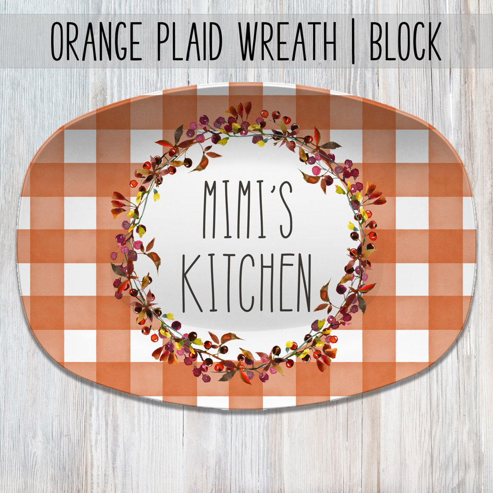 Fall Personalized Platters | Hostess Gifts, Family Celebrations, Thanksgiving Decor