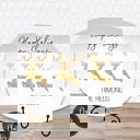 Platter + Plate Stand Reindeer Personalized Holiday Platters | Christmas | Hanukkah | Winter Festive | Snowflake Platter