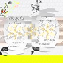 Platter Only Snowflakes Personalized Holiday Platters | Christmas | Hanukkah | Winter Festive | Snowflake Platter