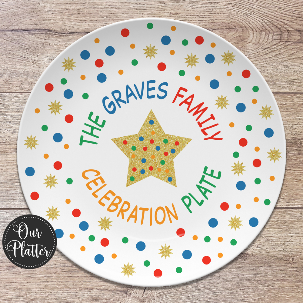 Celebration Personalized Plate | You Are Special