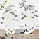  Personalized Cookies for Santa Plate | Holly Berry Design | Keepsake Christmas Eve Tradition