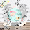 Plate + Plate Stand Santa Cookie Plate | Personalized Cookies for Santa & Carrots for Reindeer Plate |  Christmas Eve Holiday Keepsake | Santa Plate for Kids