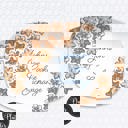  Personalized Cookie Platter | Custom  Family Christmas Plate | Holiday Baking Gift | Snowflake Sugar Cookie Design