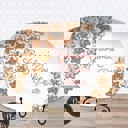 Platter + Plate Stand Personalized Cookie Platter | Custom  Family Christmas Plate | Holiday Baking Gift | Snowflake Sugar Cookie Design