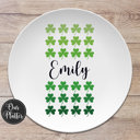  Personalized St. Patrick's Day Custom Plates | Gift for Family, Friends, Kids