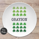  Personalized St. Patrick's Day Custom Plates | Gift for Family, Friends, Kids