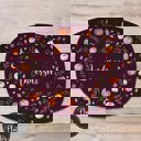Platter Only Wine Personalized Fall Platter | Thanksgiving Serving Tray with Custom Family Name | Hostess Gift, Autumn Pumpkin Table Decor
