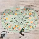 Platter Only Sage Personalized Fall Platter | Thanksgiving Serving Tray with Custom Family Name | Hostess Gift, Autumn Pumpkin Table Decor