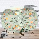  Personalized Fall Platter | Thanksgiving Serving Tray with Custom Family Name | Hostess Gift, Autumn Pumpkin Table Decor