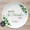  Personalized St. Patrick's Day Custom Plates | Gift for Family, Friends, Kids