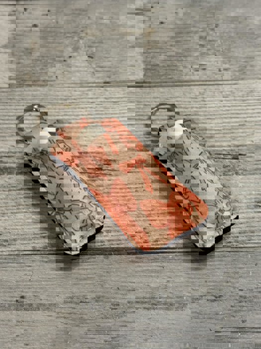 Chapstick holder lipstick keychain case