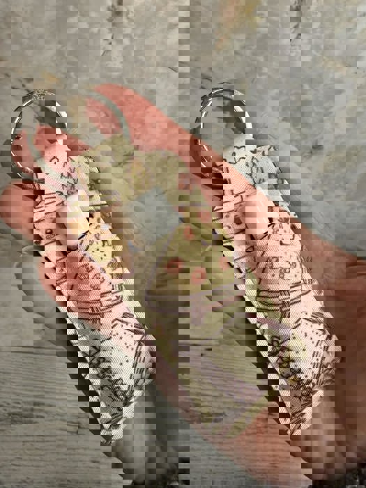 Chapstick holder lipstick keychain case