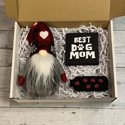 Dog Mom Gift Box Dog Lover Gift Gnome Lover Gift