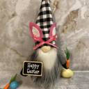  Easter Gnome plush for gnome lover collector gift, easter tier tray gnome decor