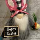  Easter Gnome plush for gnome lover collector gift, easter tier tray gnome decor