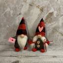  Valentine gnome couple plush for Valentine gift for mother, Valentine decor