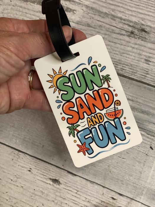 luggage tags personalized for luggage fun bag tags for vacation trips