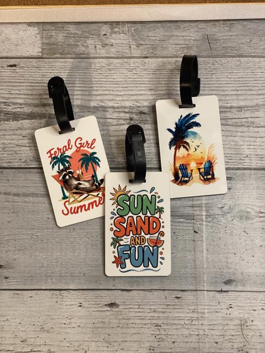 luggage tags personalized for luggage fun bag tags for vacation trips