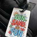  luggage tags personalized for luggage fun bag tags for vacation trips