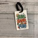  luggage tags personalized for luggage fun bag tags for vacation trips