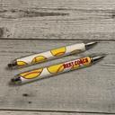  Personalized set of 2 Softball Pens for softball lover, softball coach gift