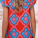 XL Serendipity Flutter Sleeve Blouse