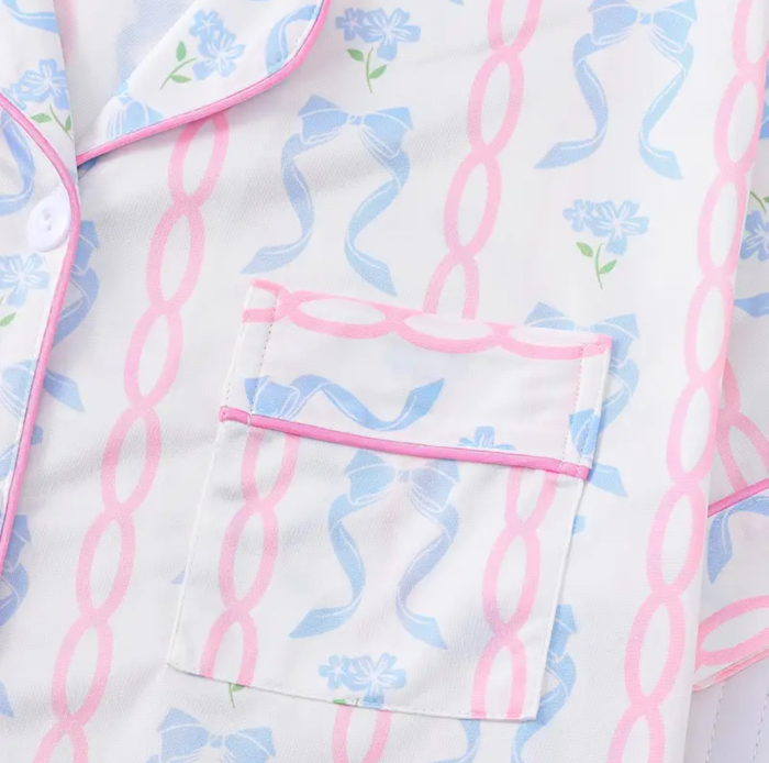 Chelsea Bow Pajamas Set