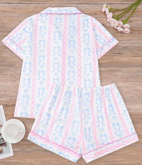 Chelsea Bow Pajamas Set