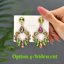  Stunning Teardrop Rhinestone Earrings