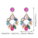  Stunning Teardrop Rhinestone Earrings