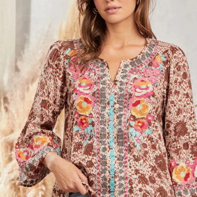 Savanna Jane Embroidered Tunic
