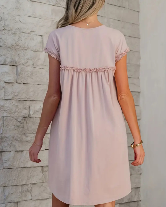 Daydreaming Pink Babydoll Dress