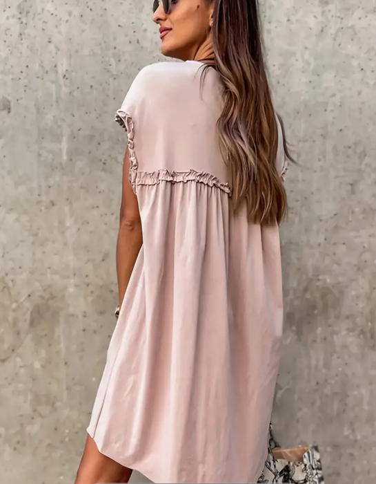 Daydreaming Pink Babydoll Dress