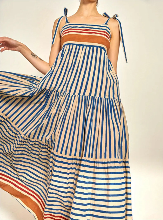 Sedona Stripe Maxi Dress
