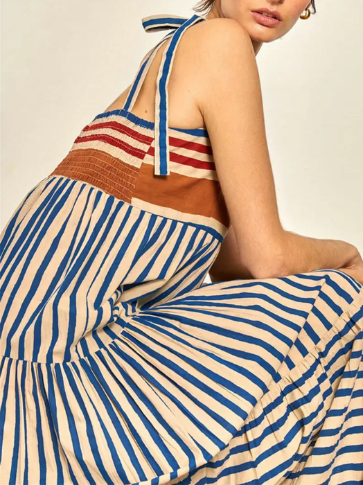 Sedona Stripe Maxi Dress